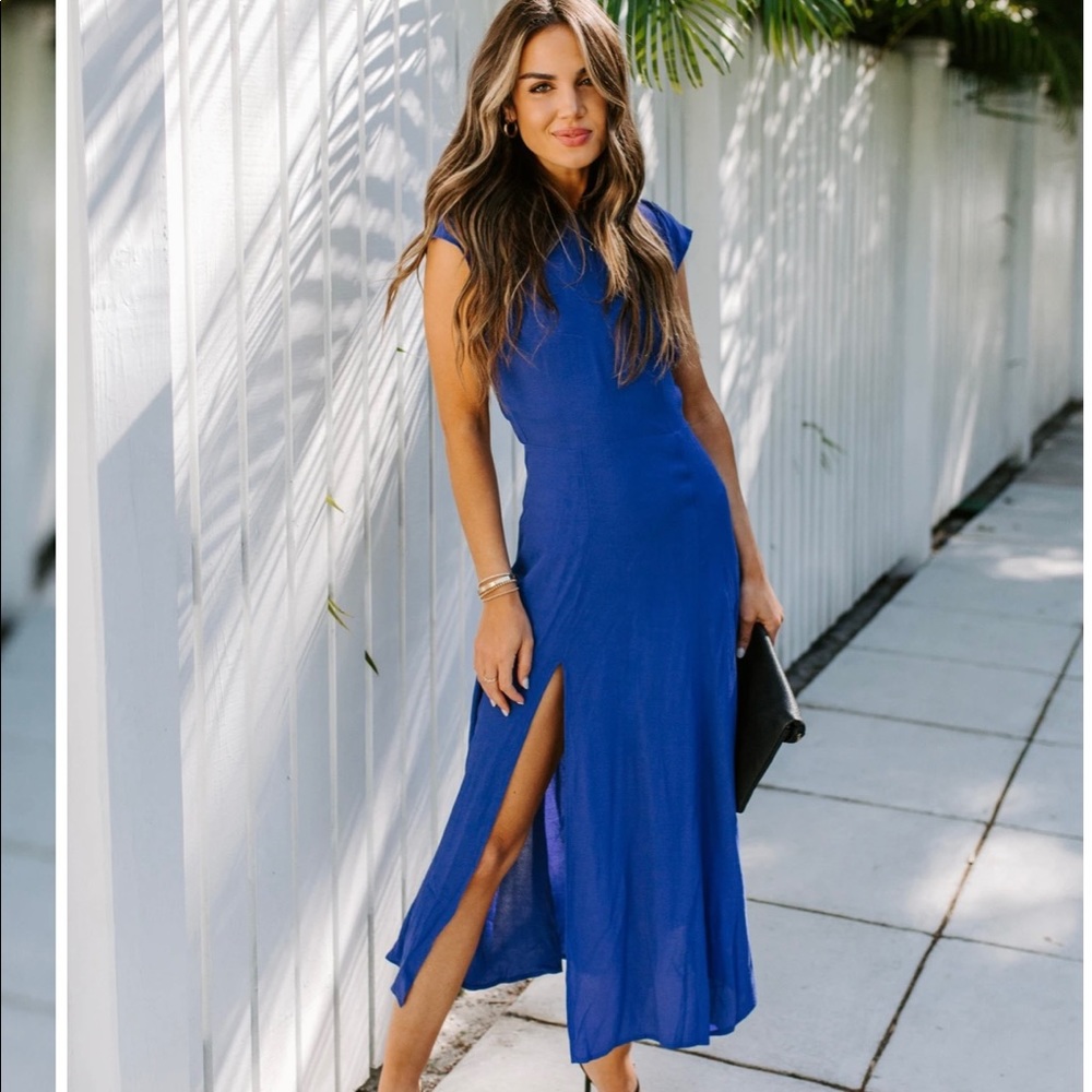 Vici Doll Royal 👑 Blue dress 👗 worn once